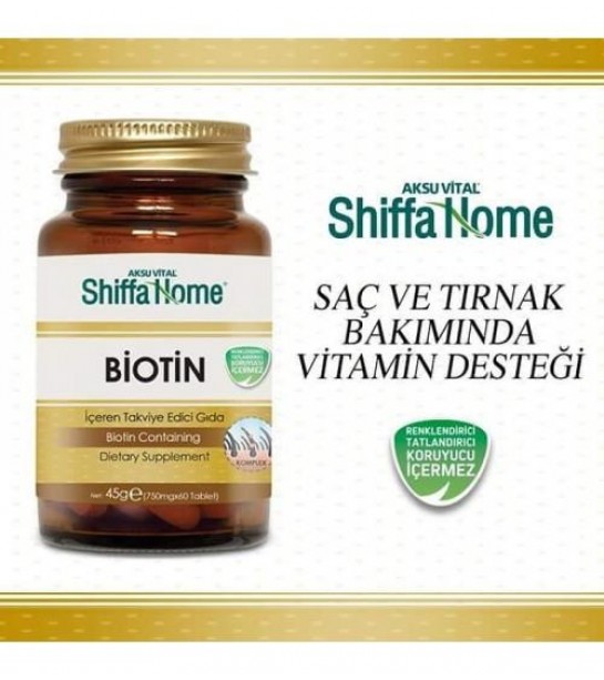 Shf Biotin 60 Tablet 750 Mg Shf Biotin 60 Tablet 750 Mg