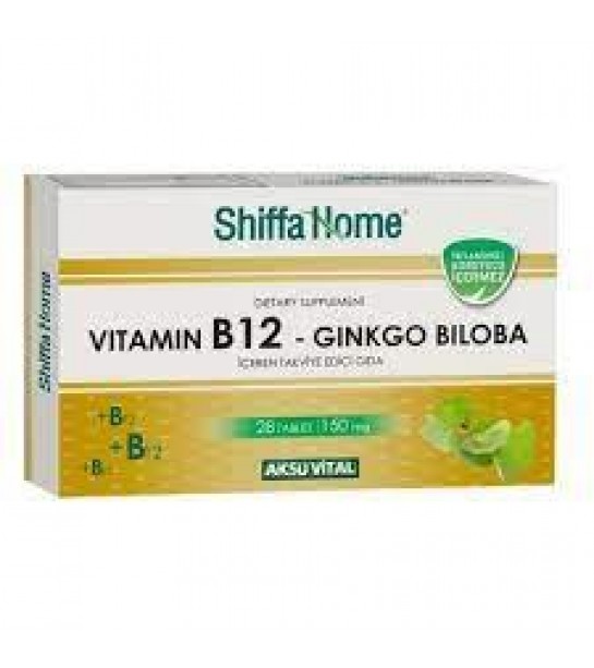 Shf Vitamin B12-ginkgo Biloba 28 *150 Mg Shf Vitamin B12-ginkgo Biloba 28 *150 Mg