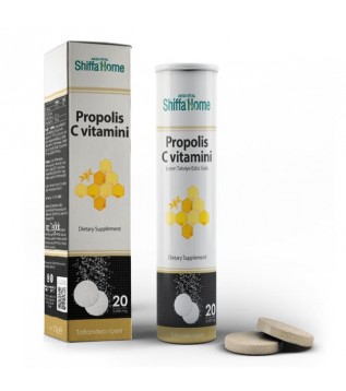 Shf Propolis C Vitamini Efervesan 20 Tb Shf Propolis C Vitamini Efervesan 20 Tb