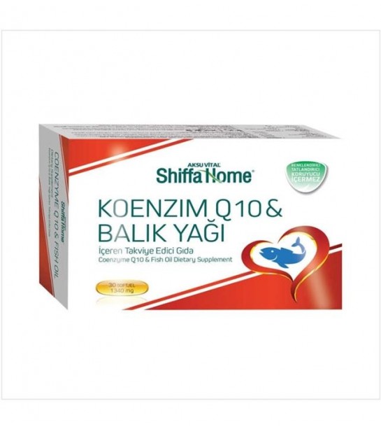 Shf Koenzim Q10-balık Yağı 30 Softjel Shf Koenzim Q10-balık Yağı 30 Softjel