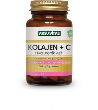 Aks Kolajen C Hyaluronik Asit 60 Tb Aks Kolajen C Hyaluronik Asit 60 Tb