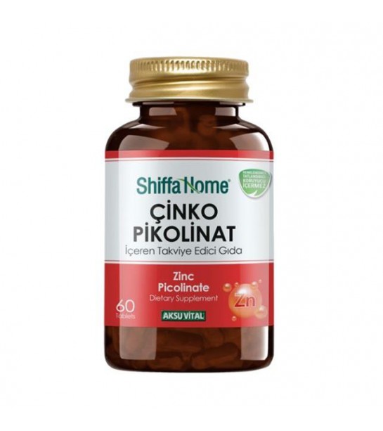 Shf Çinko Pikolinat 500 Mg 60 Tablet Shf Çinko Pikolinat 500 Mg 60 Tablet