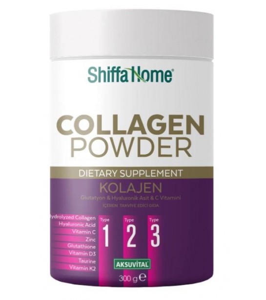 Shf Kolajen 1-2-3 300 Gr Toz Shf Kolajen 1-2-3 300 Gr Toz