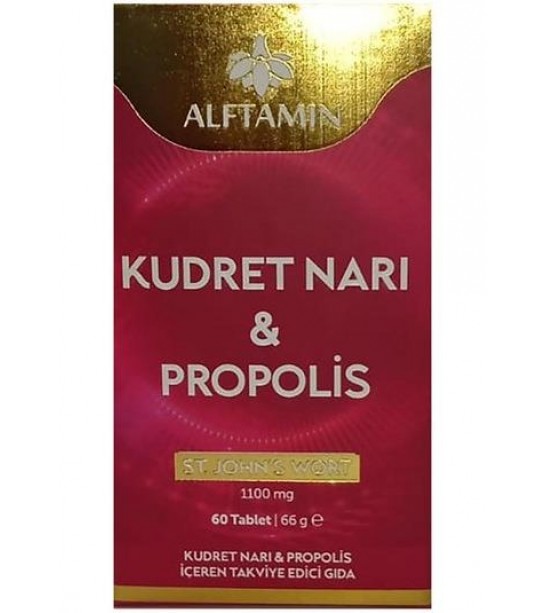 Alftamin Kudret Narı Propolis 60 Tb Alftamin Kudret Narı Propolis 60 Tb