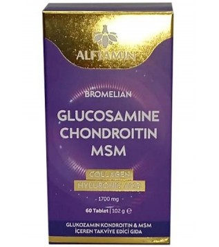 Alftamin Glucosamıne Chondroıtın Msm 60 Tb Alftamin Glucosamıne Chondroıtın Msm 60 Tb