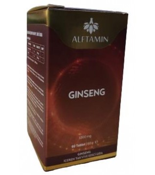 Alftamin Ginseng İçeren  Tablet 60 Tb 1000 Mg Alftamin Ginseng İçeren  Tablet 60 Tb 1000 Mg