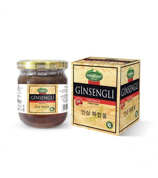 Mindivan Ginsengli Polenli Macun 230 Gr Mindivan Ginsengli Polenli Macun 230 Gr