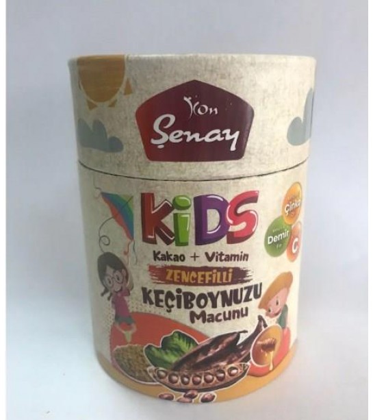 Şenay Zencefil Keçiboynuzu Kids Macun 240 Gr Şenay Zencefil Keçiboynuzu Kids Macun 240 Gr