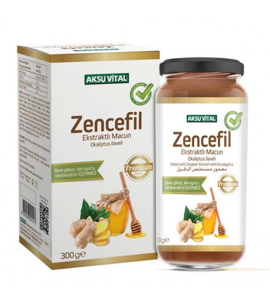 Aksuvital Zencefilli Macun 300 Gr Aksuvital Zencefilli Macun 300 Gr