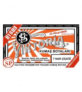 07 Kumaş Boyası Viktoria Nar Çiçeği 07 Kumaş Boyası Viktoria Nar Çiçeği