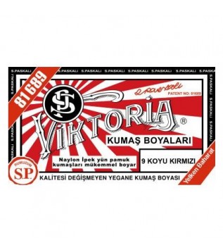 09 Kumaş Boyası Viktoria K.kırmızı 09 Kumaş Boyası Viktoria K.kırmızı