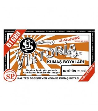 16 Kumaş Boyası Viktoria Tütün 16 Kumaş Boyası Viktoria Tütün
