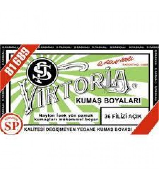 36 Kumaş Boyası Viktoria Filizi Açık 36 Kumaş Boyası Viktoria Filizi Açık