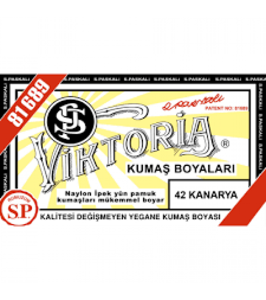 42 Kumaş Boyası Viktoria Kanarya