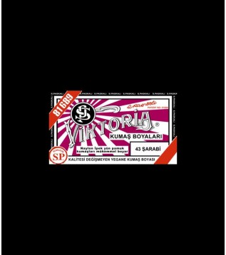 43 Kumaş Boyası Viktoria Şarabi 43 Kumaş Boyası Viktoria Şarabi