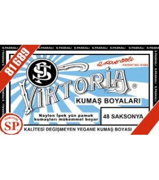 48 Kumaş Boyası Viktoria Saksonya 48 Kumaş Boyası Viktoria Saksonya