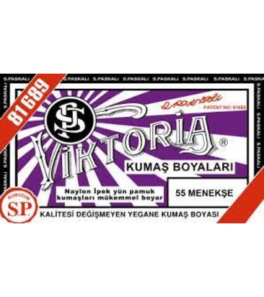 55 Kumaş Boyası Viktoria Menekşe 55 Kumaş Boyası Viktoria Menekşe