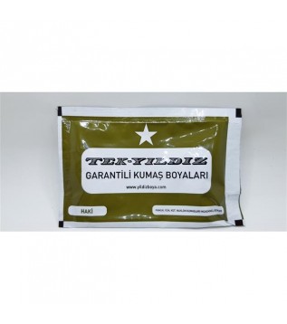 Tekyıldız Kumaş Boyası Haki 41 Tekyıldız Kumaş Boyası Haki 41