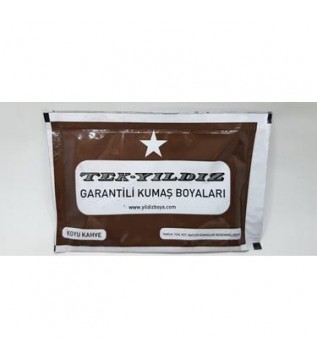 Tekyıldız Kumaş Boyası Koyu Kahve 20 Tekyıldız Kumaş Boyası Koyu Kahve 20