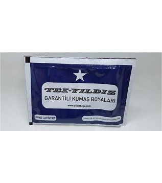 Tekyıldız Kumaş Boyası Koyu Lacivert 51 Tekyıldız Kumaş Boyası Koyu Lacivert 51