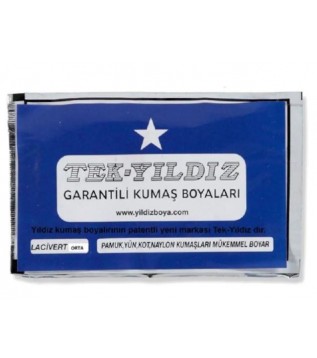 Tekyıldız Kumaş Boyası Orta Lacivert 29 Tekyıldız Kumaş Boyası Orta Lacivert 29