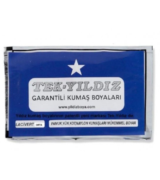 Tekyıldız Kumaş Boyası Orta Lacivert 29 Tekyıldız Kumaş Boyası Orta Lacivert 29