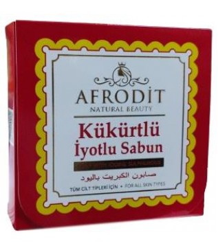 Afrodit Kükürtlü İyotlu Sabun Afrodit Kükürtlü İyotlu Sabun
