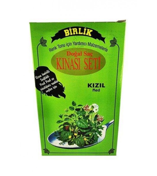 Birlik Kına Seti Kızıl Birlik Kına Seti Kızıl