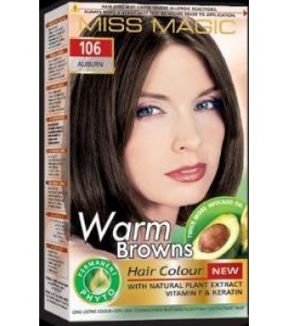 Saç Boyası Miss Magıc No:106 (kestane) Saç Boyası Miss Magıc No:106 (kestane)
