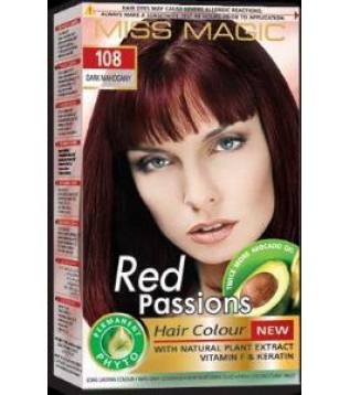 Saç Boyası Miss Magıc No:108 (koyu Kızıl) Saç Boyası Miss Magıc No:108 (koyu Kızıl)
