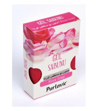 Purlavie Gül Sabunu 100 Gr Purlavie Gül Sabunu 100 Gr