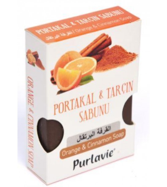 Purlavie Portakal Tarçın Sabunu 100 Gr Purlavie Portakal Tarçın Sabunu 100 Gr
