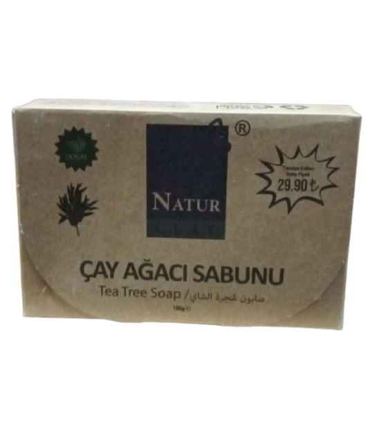 Naturclay Çayağacı Sabunu 100 Gr Naturclay Çayağacı Sabunu 100 Gr