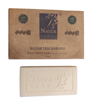 Naturclay Ruşur Taşı Sabun 100 Gr Naturclay Ruşur Taşı Sabun 100 Gr