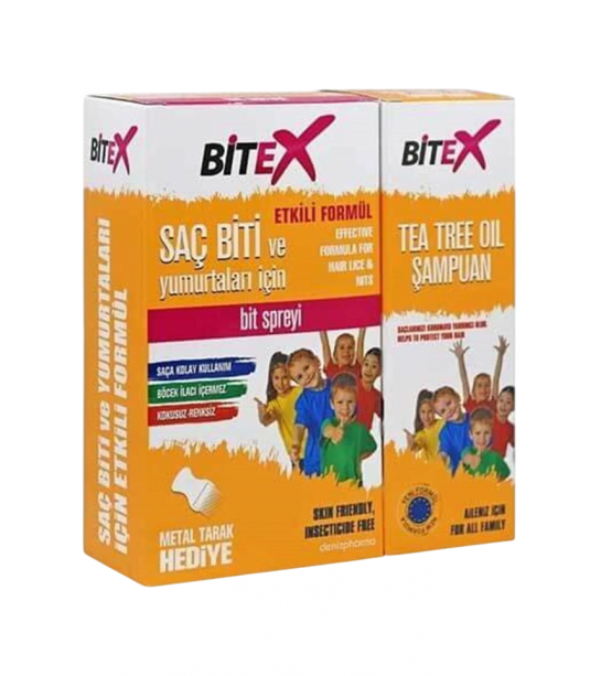 Bitex Saç Biti Şampuan Losyon Set