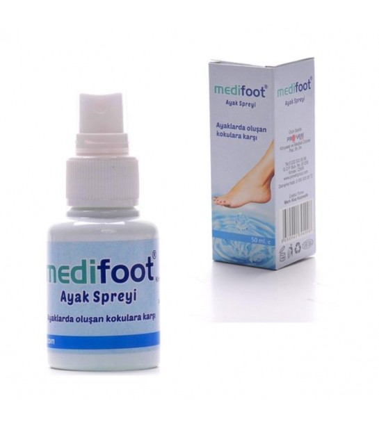 Medifoot Ayak Koku Spreyi 60 Ml Medifoot Ayak Koku Spreyi 60 Ml