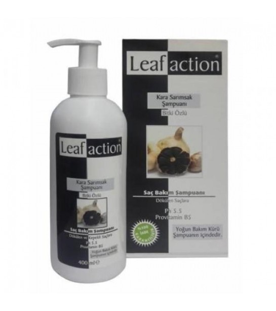 Leafaction Kara Sarımsak Şampuanı 400 Ml Leafaction Kara Sarımsak Şampuanı 400 Ml
