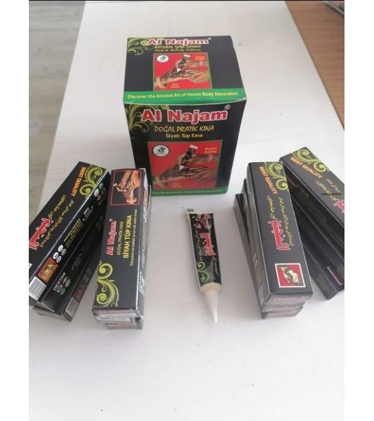 Tüp Kına Siyah Najam Marka Tüp Kına Siyah Najam Marka