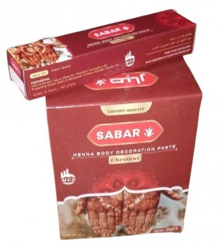 Tüp Kına Kestane Sabar Marka Tüp Kına Kestane Sabar Marka