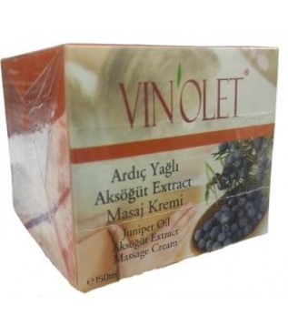 Vinolet Ardıç Aksöğüt Masaj Kremi 150 Ml Vinolet Ardıç Aksöğüt Masaj Kremi 150 Ml