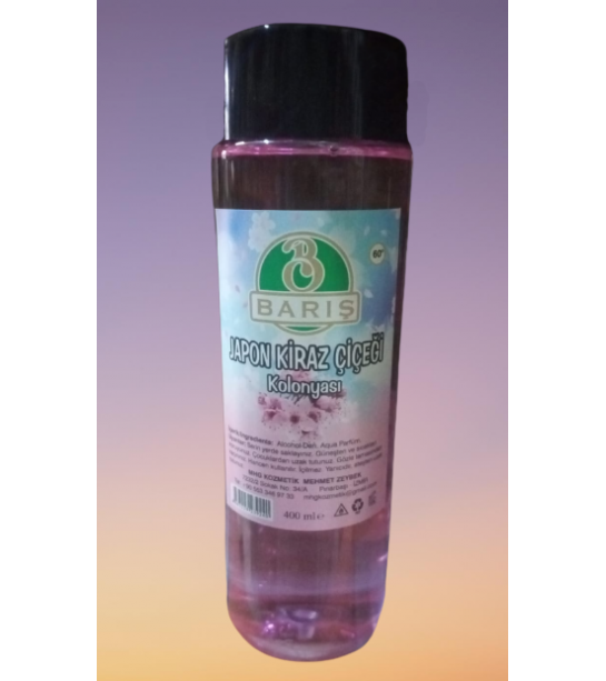 Barış Japon Kiraz Çiçeği Kolonyası 400 Ml Barış Japon Kiraz Çiçeği Kolonyası 400 Ml