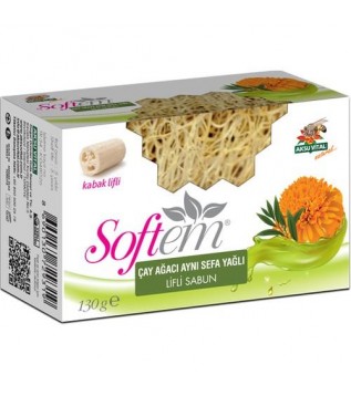 Sft Çayağacı Lifli Aynısefa Yağlı  Sabun 130gr Sft Çayağacı Lifli Aynısefa Yağlı  Sabun 130gr