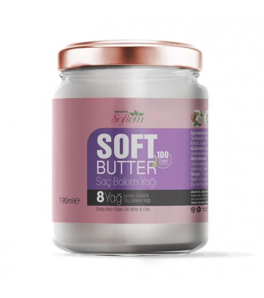 Sft Soft Butter Saç Bakım Yağı 190 Ml Sft Soft Butter Saç Bakım Yağı 190 Ml