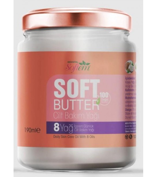 Sft Soft Butter Cilt Bakım Yağı 190 Ml Sft Soft Butter Cilt Bakım Yağı 190 Ml