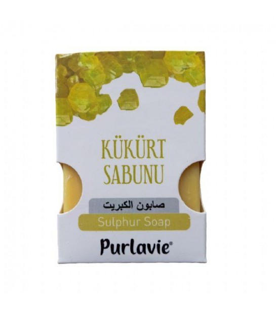 Purlavie Kükürt Sabunu 100 Gr Purlavie Kükürt Sabunu 100 Gr