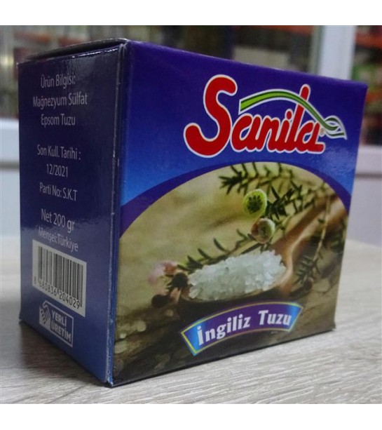 Sanita İngiliz Tuzu 200 Gr Sanita İngiliz Tuzu 200 Gr