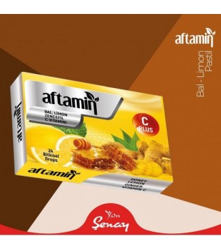 Aftamin Pastil Limon Zencefil C Vit 24 Ad. Aftamin Pastil Limon Zencefil C Vit 24 Ad.