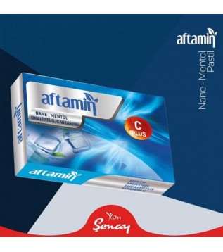 Aftamin Pastil Nane Mentol C Vit 24 Ad. Aftamin Pastil Nane Mentol C Vit 24 Ad.