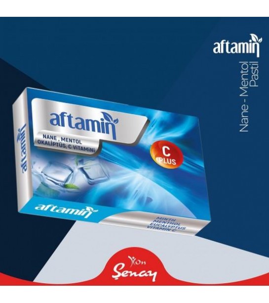Aftamin Pastil Nane Mentol C Vit 24 Ad. Aftamin Pastil Nane Mentol C Vit 24 Ad.