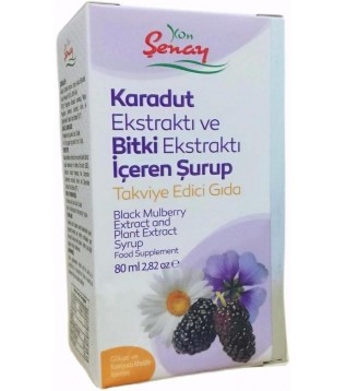 Şenay Karadut Şurubu 80 Gr Şenay Karadut Şurubu 80 Gr